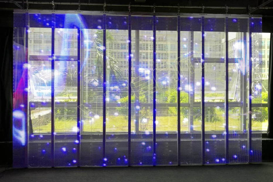 怎么查看全彩透明LED显示屏型号？